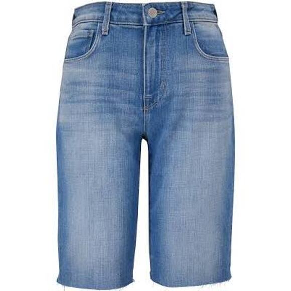 L’AGENCE Taylor High Rise Jean Denim Shorts 25 - Picture 6 of 9